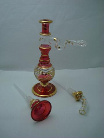 Blown glass hookah