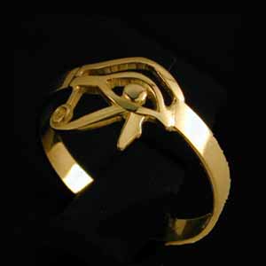 Eye of Horus ring (GR006)