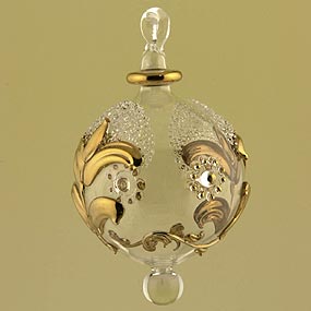 Glass Christmas ornament