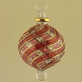 Glass Christmas ornament