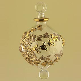 Glass Christmas ornament