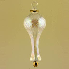 Glass Christmas ornament