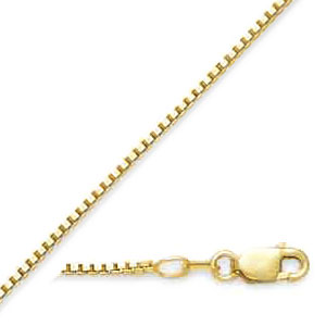 18K Gold box chain (GChain001)