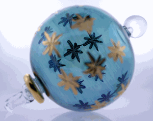 Glass Christmas ornament