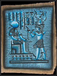 Horus & king Papyrus (pa006)