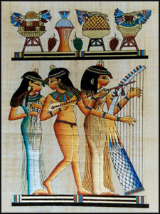 Musicians Papyrus (pa014)