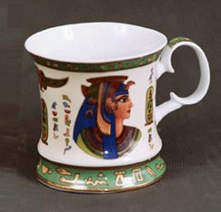 Queen Cleopatra Porcelain Beer Mug (pp003)